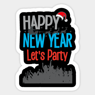 Happy new year Sticker